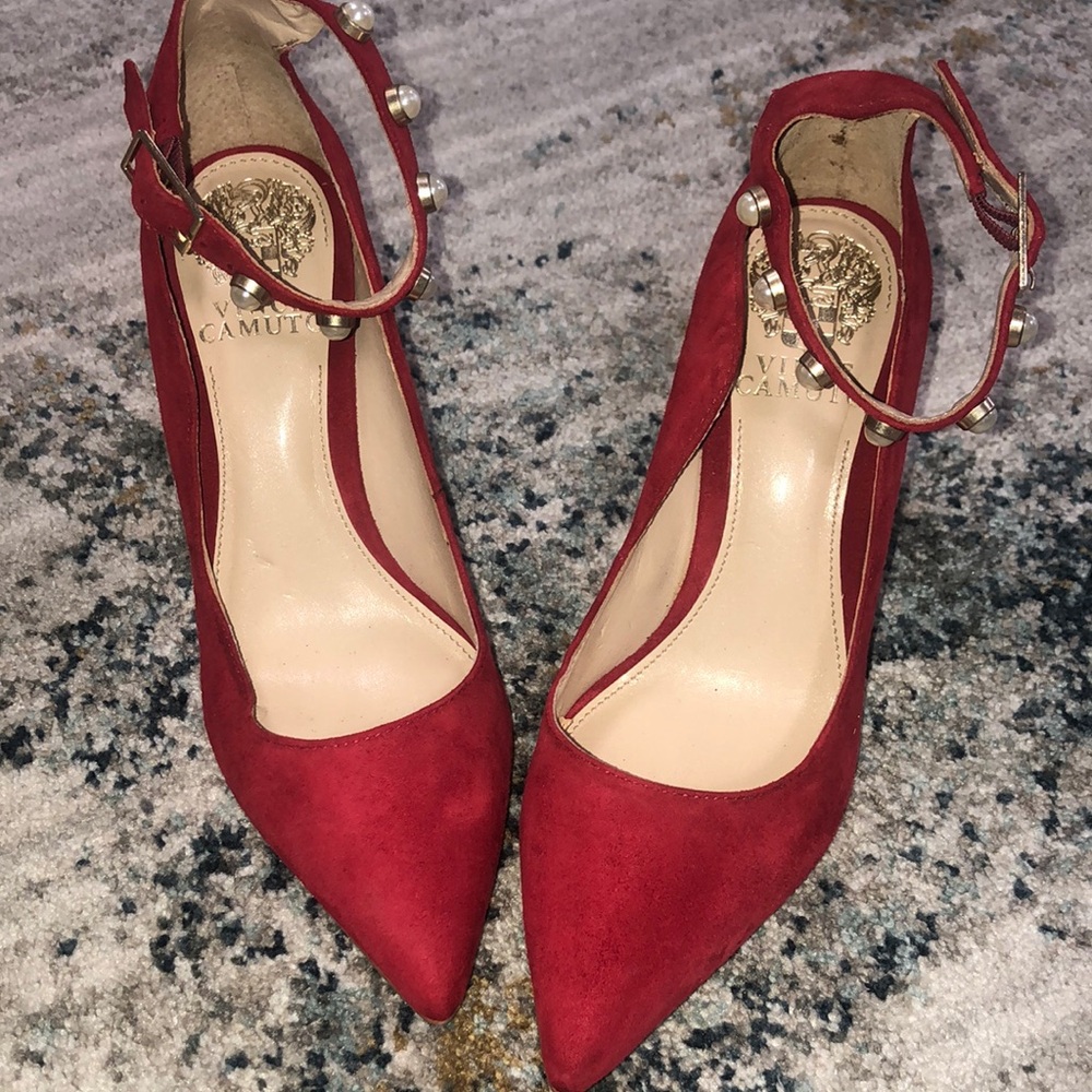 Vince Camuto Red Women's Shoes